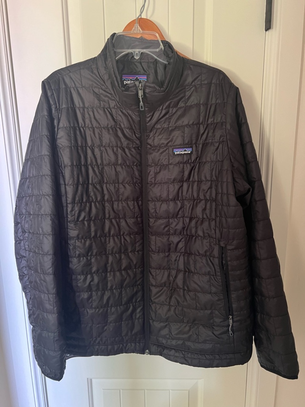 Patagonia Women’s Black Quilted Lightweight Puffer Jacket Size XXL